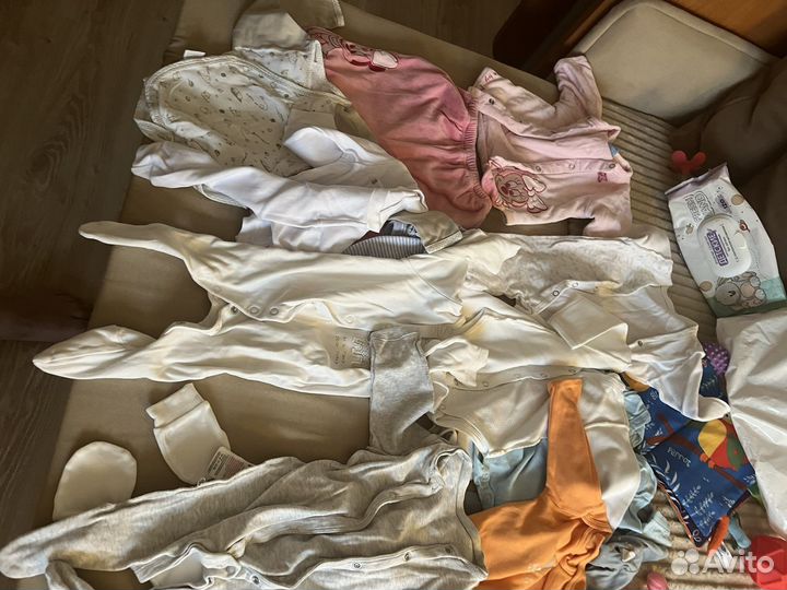 Детские вещи б/у от 0 до 3 месяцев
