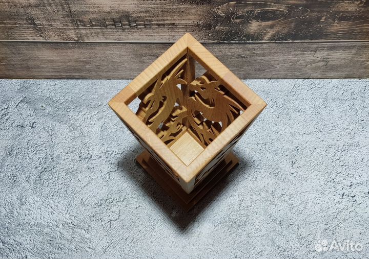 Ваза из дерева (Бук)