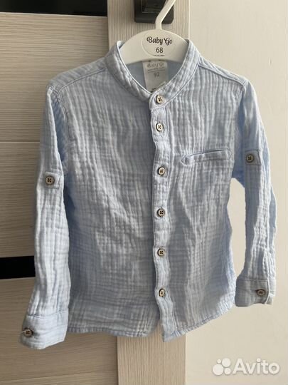 Рубашка для мальчика 92