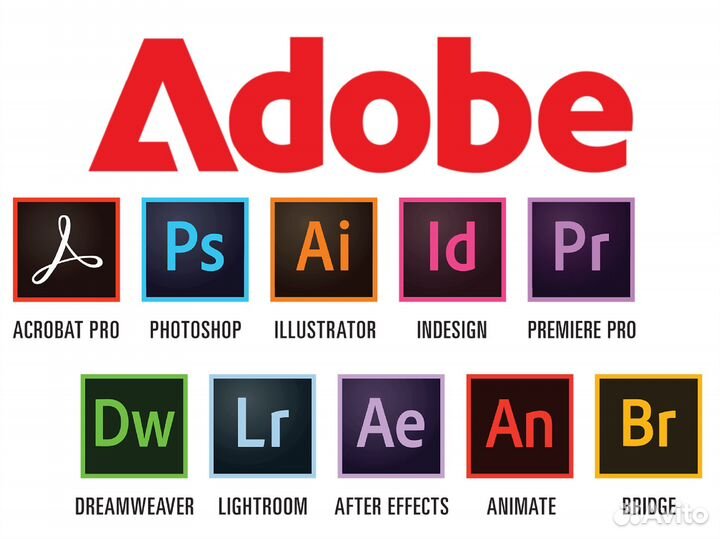 Adobe Creative Cloud подписка лицензия