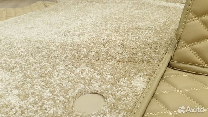 3d коврики из экокожи Mercedes Actros мр4 ровн пол