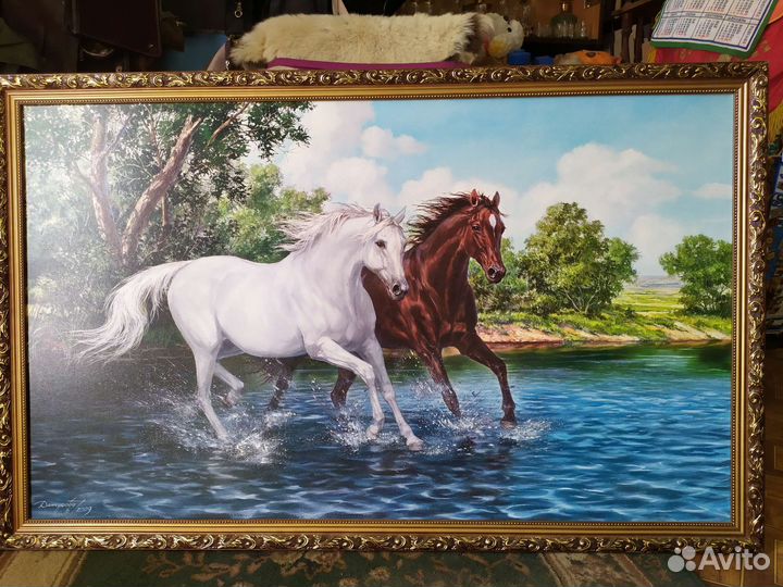 Картины репродукция 4шт