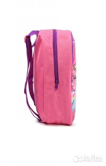 Рюкзак новый детский единорог с пайетками