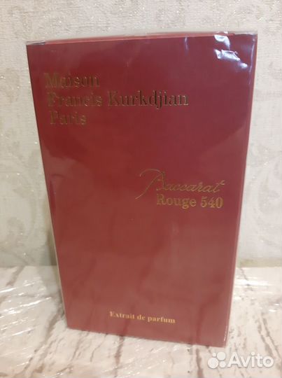 Духи Maison Francis Kurkdjian Baccarat Rouge 540