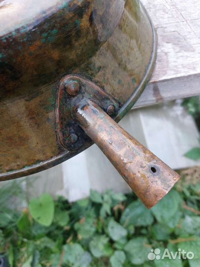 Латунный таз