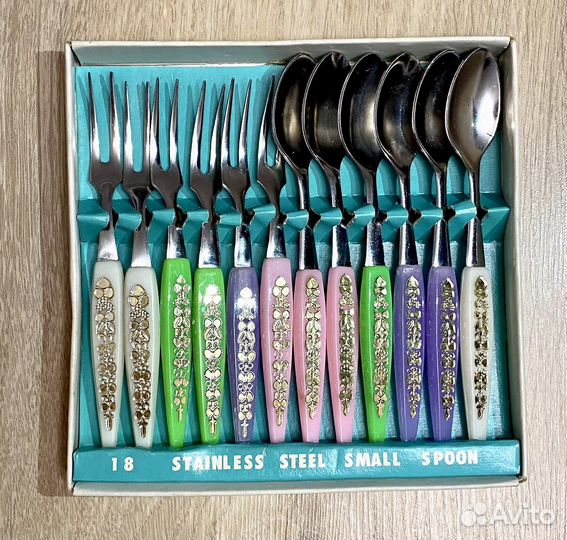 Наборы винтажных столовых приборов Япония