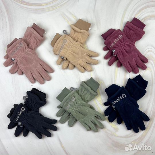 Перчатки флисовые crockid