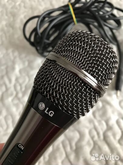 Микрофон караоке LG JHC-1 проводной 600 Ом