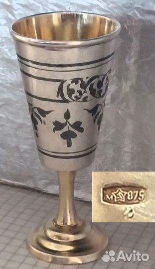 Рюмка серебро