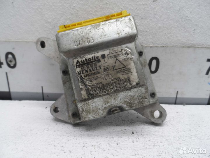 Эбу подушек безопасности Renault Laguna 2 601958800
