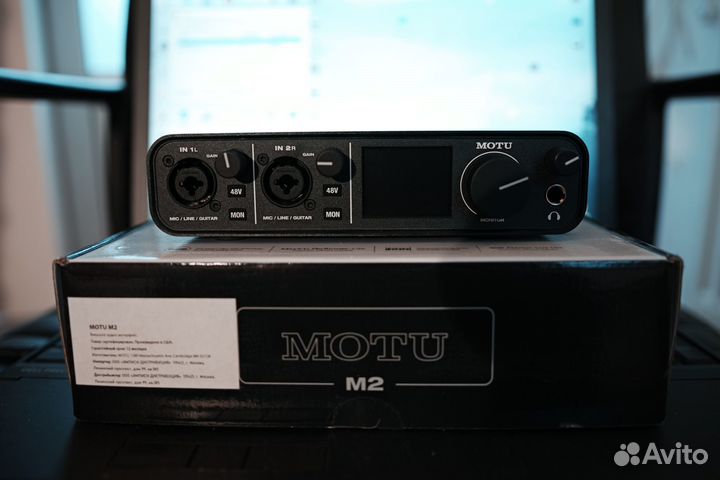 Внешняя звуковая карта Motu M2