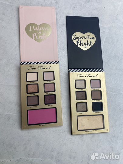 Тени too faced, huda, juvias, urban decey