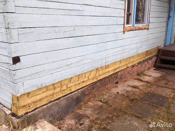 Замена бруса