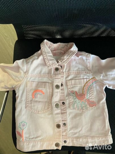 Джинсовая куртка детская next