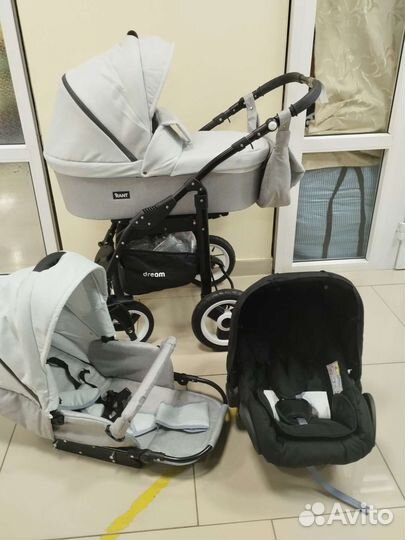 Коляска 3 в 1 новая