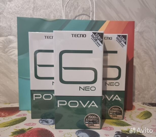 TECNO Pova 6 Neo, 8/128 ГБ