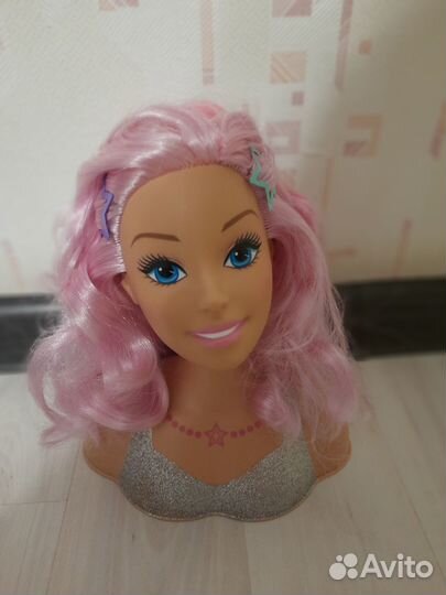 Кукла Барби голова для создания причёсок и макияжа
