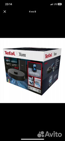 Робот пылесос tefal