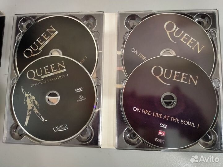 Коллекционное издание DVD дисков группы Queen