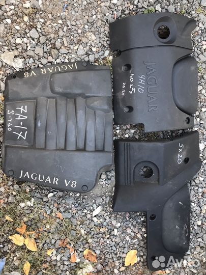 Декоративная крышка мотора jaguar