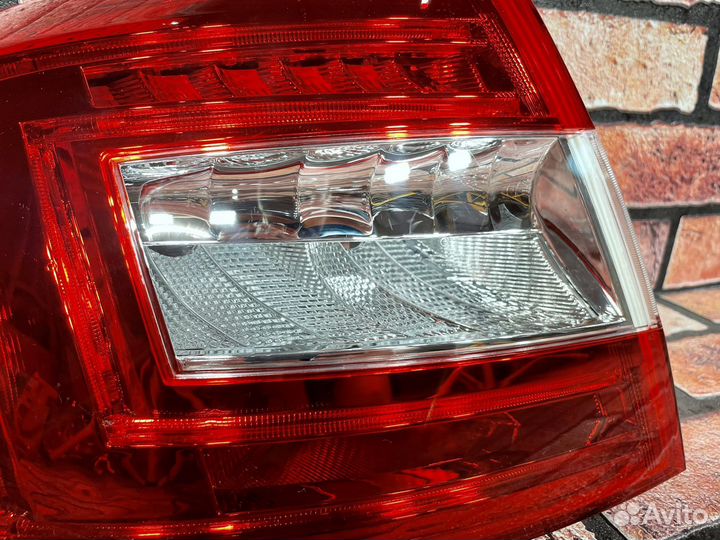 Фонарь новый Skoda Octavia A7 задний левый LED