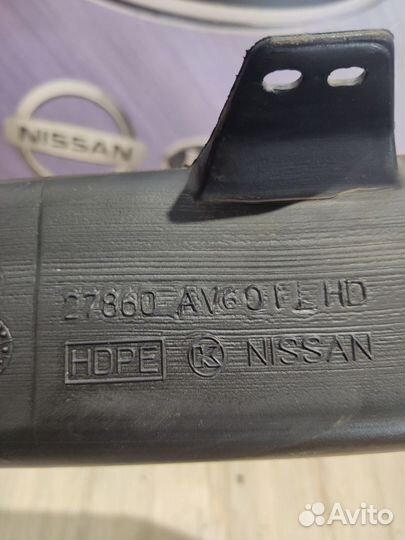 Воздуховод отопителя печки Nissan primera P12