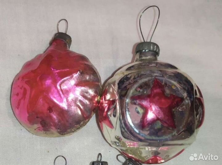 Елочные игрушки СССР