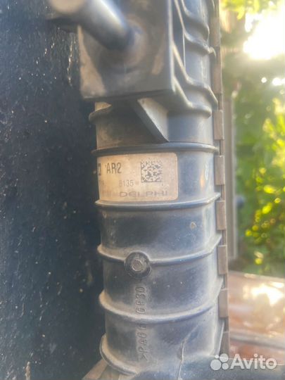 Радиатор opel astra h