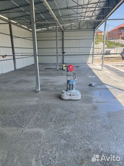 Шлифовка бетона камня мазайка