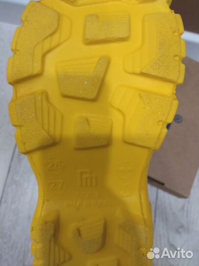 Детские резиновые сапоги