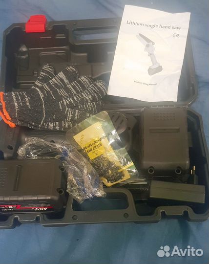 Аккумуляторная цепная пила