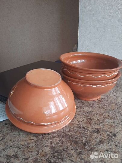 Супница и пиалы керамические