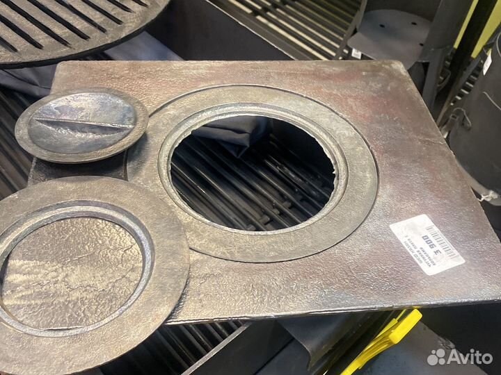 Плита чугунная на печь