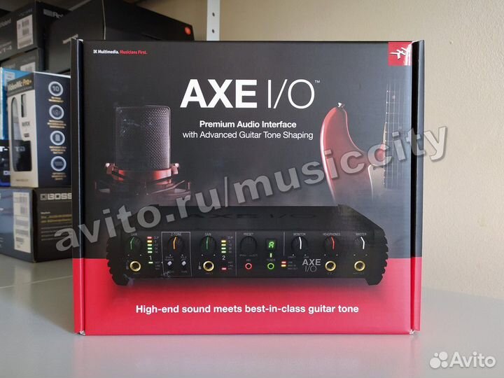IK Multimedia AXE I/O USB аудиоинтерфейс