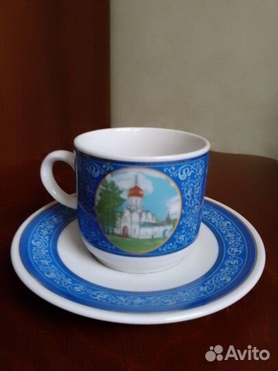 Чашка с блюдцем
