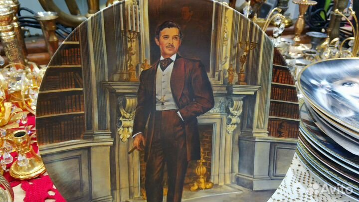 Декоративная тарелка Унесенные ветром Р. Курсар