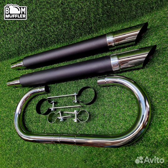 Комплект глушителей для Урал 