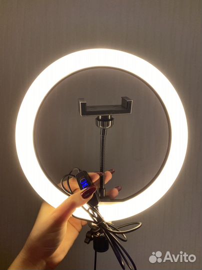 Кольцевая лампа 26 см ring full light