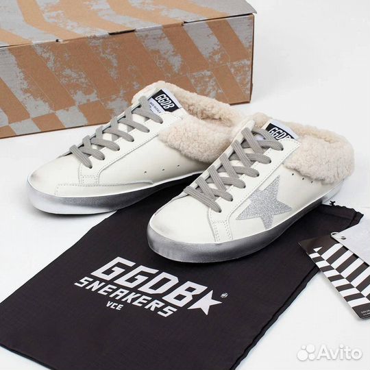 Кроссовки Golden Goose С мехом