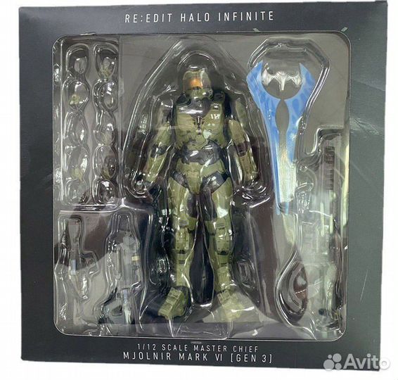Подвижная фигурка Mark VI из игры Halo Infinite 18