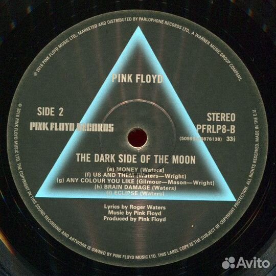 Пластинка Pink Floyd - The Dark Side Of the moon