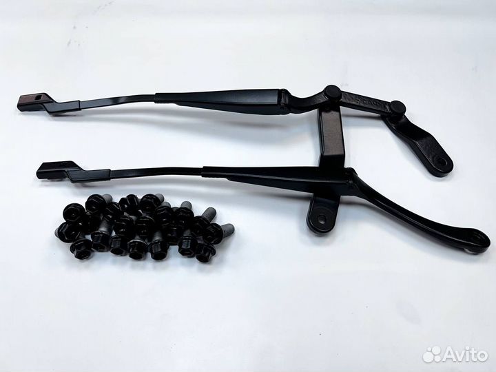 Порошковая окраска поводков дворников