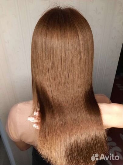 Кератиновое выпрямление