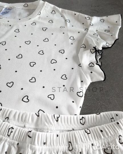 Пижамка шорты майка