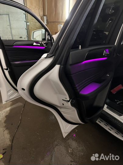Gle/gls/w166 mersedes подсветка салона