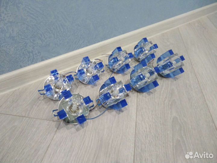 Светильники потол. feron C1037 (G9) +лампочки 6 шт