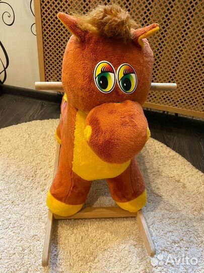 Лошадка качалка детская