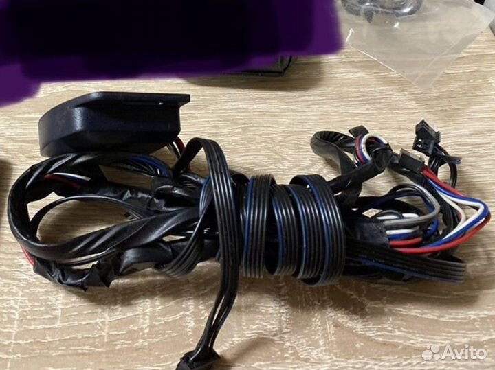 Сирена и датчик удара с проводкой starline a91