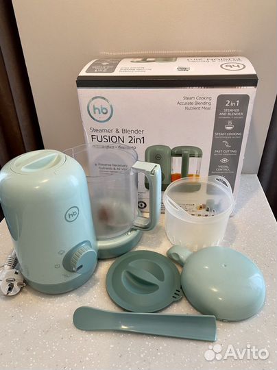 Пароварка блендер Happy Baby Fusion