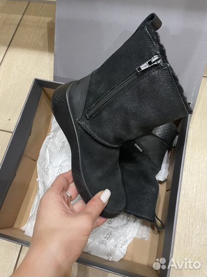 Сапоги демисезонные ecco